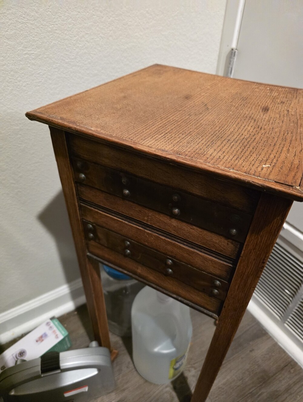 1910s Sewing Storage Cabinet - Picture 3 of 6